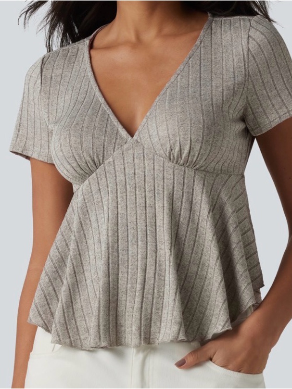 Halara Flowy Babydoll top